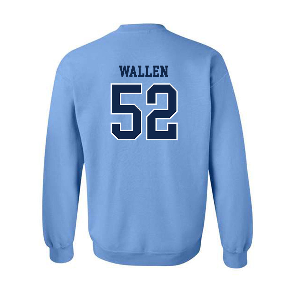UNC - NCAA Baseball : Andrew Wallen - Classic Shersey Crewneck Sweatshirt-1