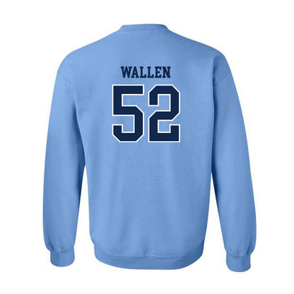 UNC - NCAA Baseball : Andrew Wallen - Classic Shersey Crewneck Sweatshirt-1
