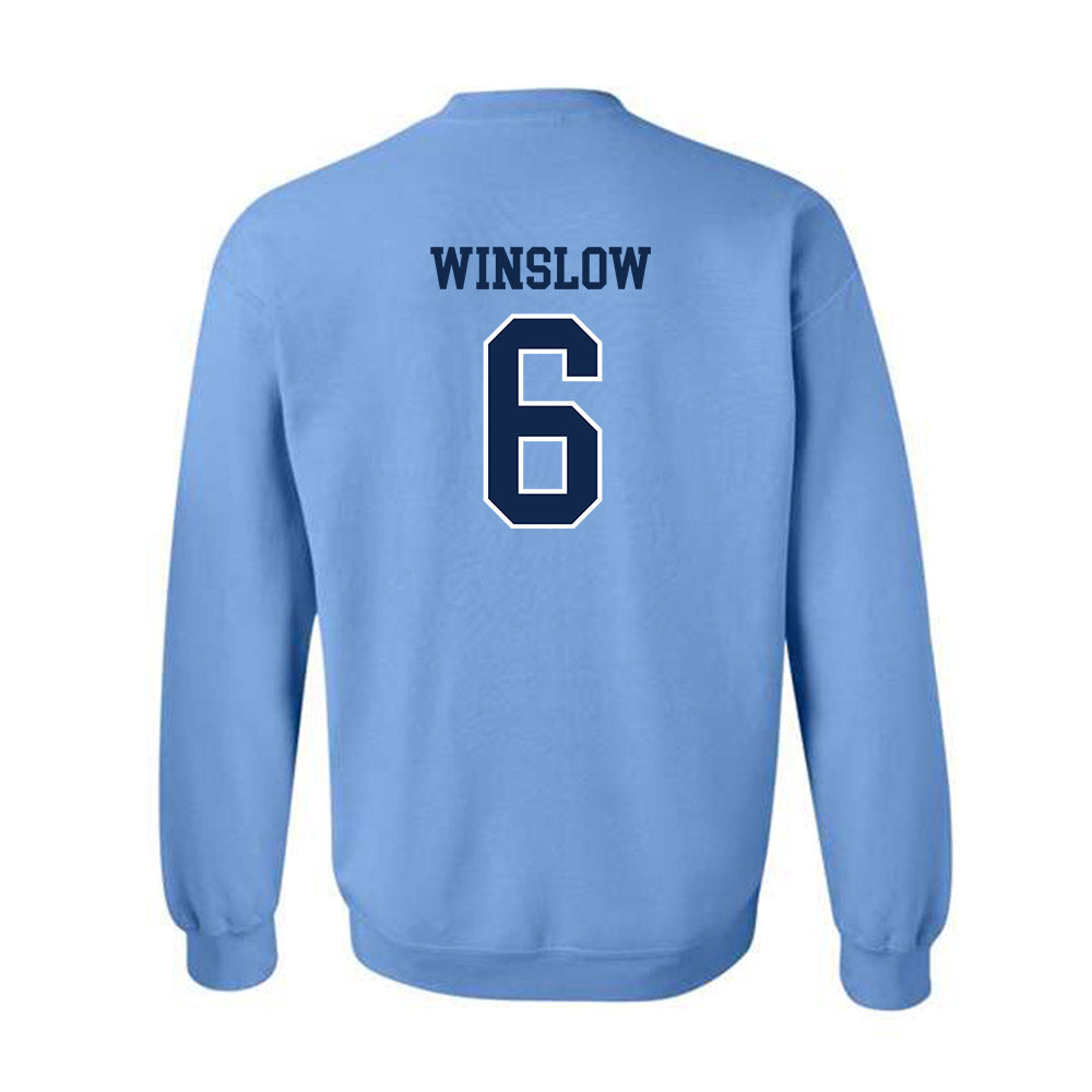 UNC - NCAA Baseball : Macon Winslow - Classic Shersey Crewneck Sweatshirt-1
