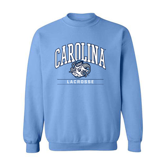 UNC - NCAA Men's Lacrosse : Peter Thomann - Classic Shersey Crewneck Sweatshirt