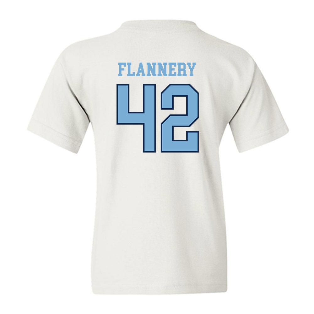 UNC - NCAA Baseball : Boston Flannery - Classic Shersey Youth T-Shirt-1