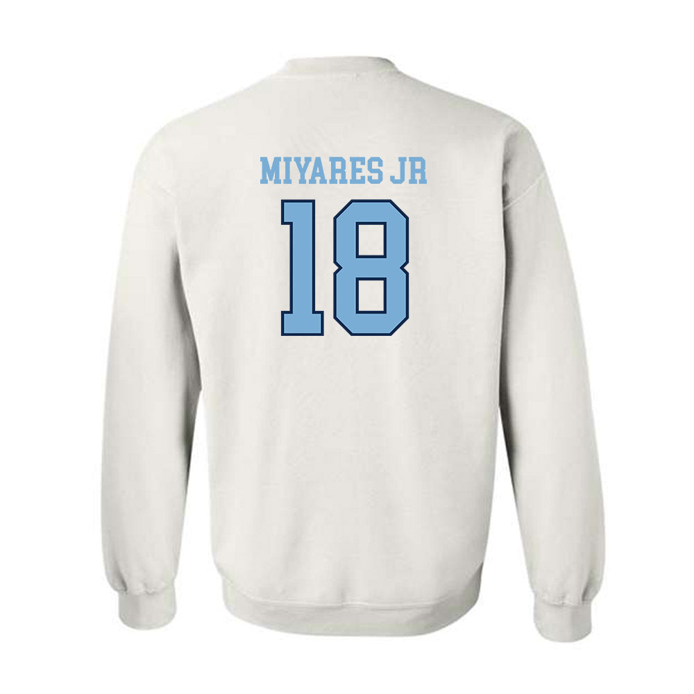 UNC - NCAA Football : Andres Miyares Jr - Classic Shersey Crewneck Sweatshirt-1