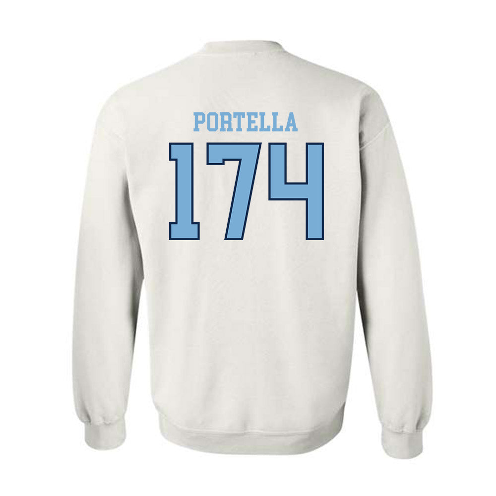UNC - NCAA Wrestling : Sabino Portella - Classic Shersey Crewneck Sweatshirt-1