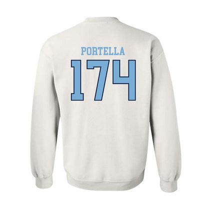 UNC - NCAA Wrestling : Sabino Portella - Classic Shersey Crewneck Sweatshirt-1