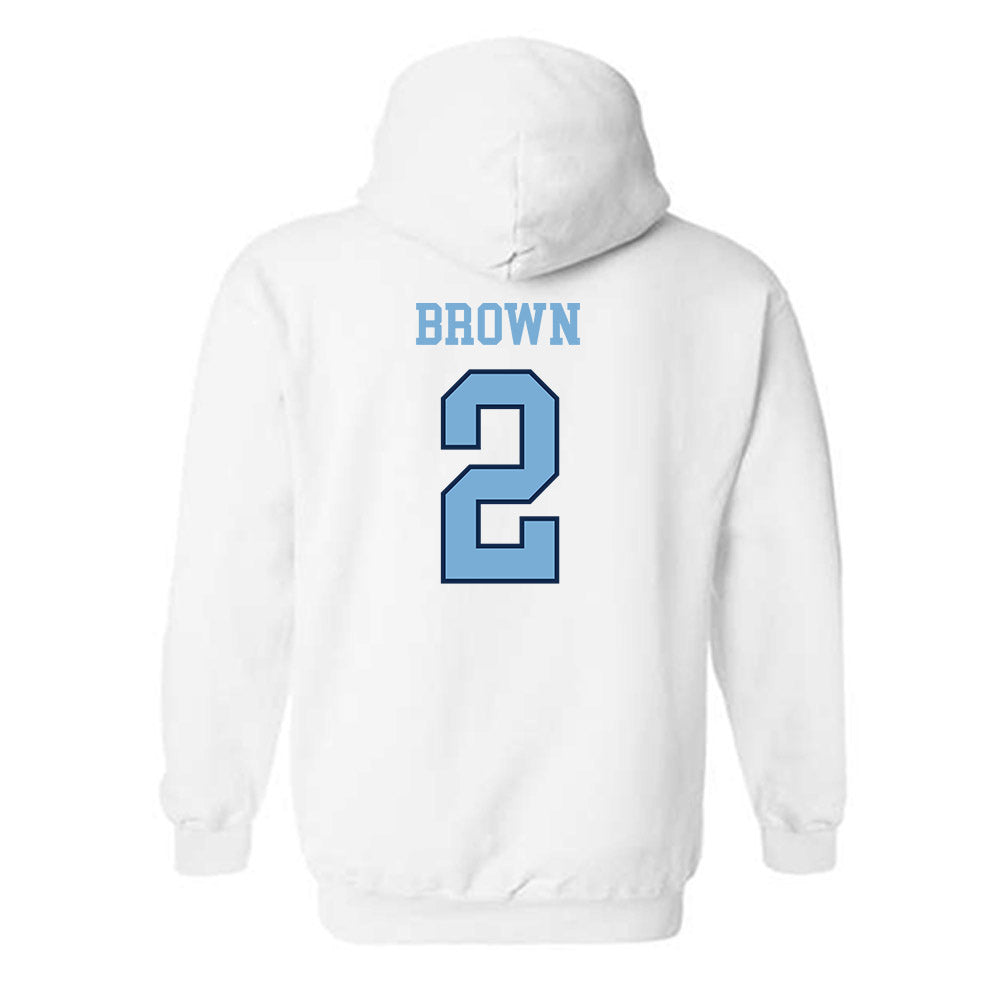 UNC - NCAA Men's Basketball : James Brown - Classic Shersey Hooded Sweatshirt-1