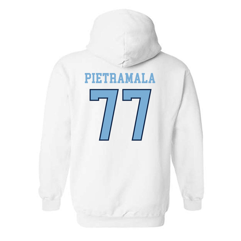 UNC - NCAA Men's Lacrosse : Dominic Pietramala - Classic Shersey Hooded Sweatshirt
