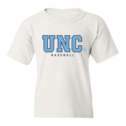 UNC - NCAA Baseball : Carter French - Classic Shersey Youth T-Shirt