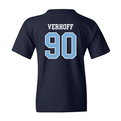 UNC - NCAA Football : Rece Verhoff - Sports Shersey Youth T-Shirt-1