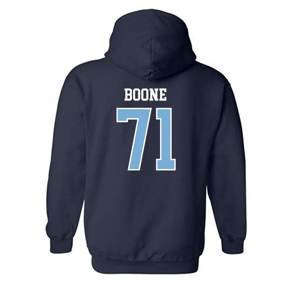 UNC - NCAA Football : William Boone - Sports Shersey Hooded Sweatshirt-1