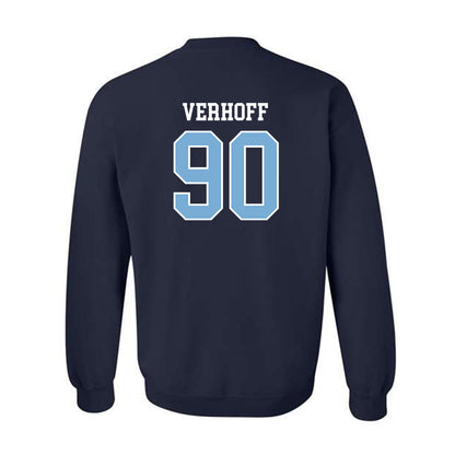 UNC - NCAA Football : Rece Verhoff - Sports Shersey Crewneck Sweatshirt-1