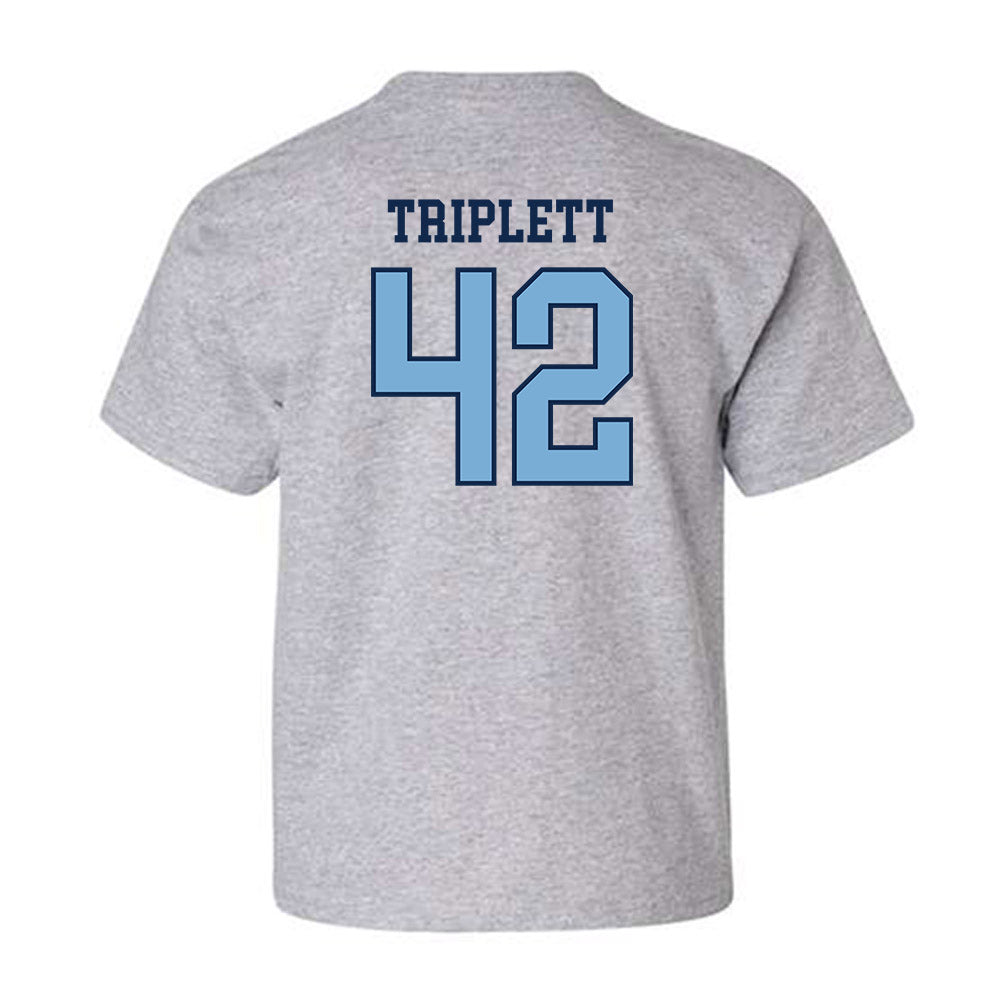 UNC - NCAA Football : Spencer Triplett - Sports Shersey Youth T-Shirt-1