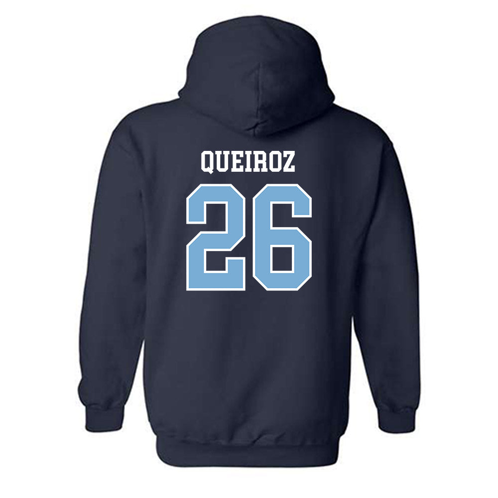 UNC - NCAA Women's Basketball : Taissa Queiroz - Sports Shersey Hooded Sweatshirt-1
