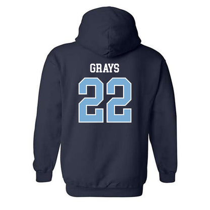 UNC - NCAA Women's Basketball : RyLee Grays - Sports Shersey Hooded Sweatshirt