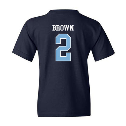 UNC - NCAA Men's Basketball : James Brown - Sports Shersey Youth T-Shirt-1