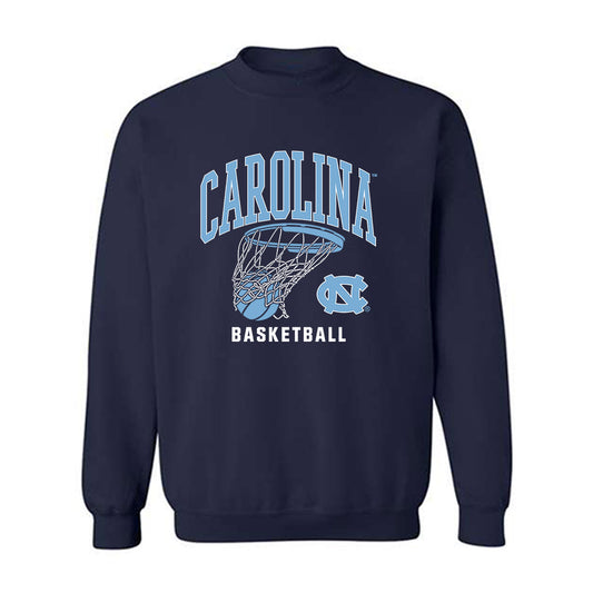 UNC - NCAA Men's Basketball : Evan Smith - Sports Shersey Crewneck Sweatshirt-0
