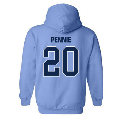 UNC - NCAA Women's Soccer : Ashley Pennie - Sports Shersey Hooded Sweatshirt-1