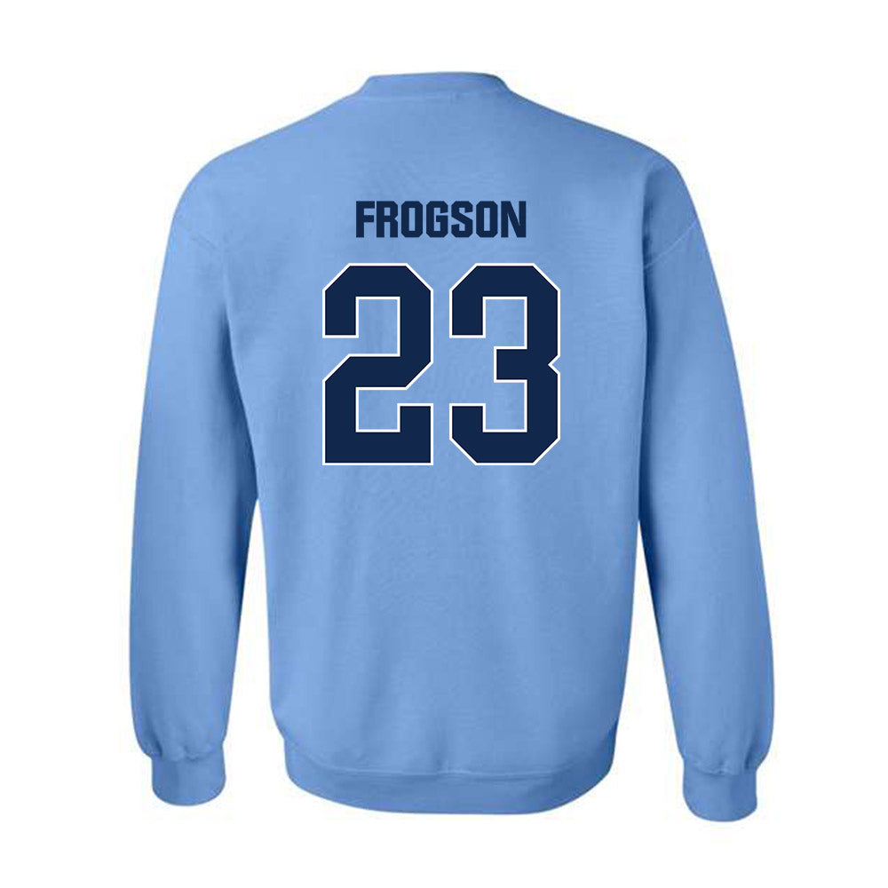 UNC - NCAA Men's Soccer : Callum Frogson - Sports Shersey Crewneck Sweatshirt-1