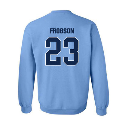 UNC - NCAA Men's Soccer : Callum Frogson - Sports Shersey Crewneck Sweatshirt-1