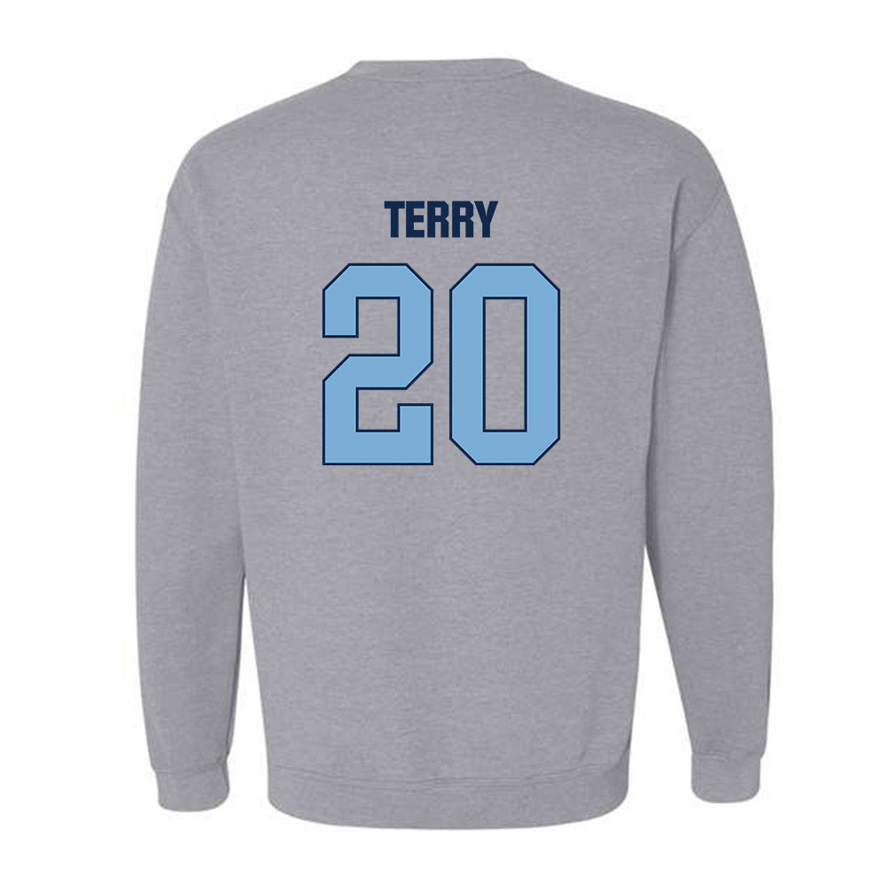 UNC - NCAA Baseball : AJ Terry - Sports Shersey Crewneck Sweatshirt-1