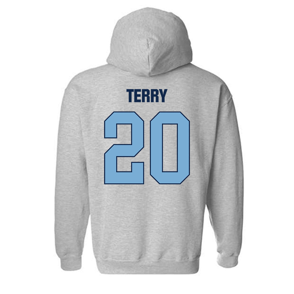 UNC - NCAA Baseball : AJ Terry - Sports Shersey Hooded Sweatshirt-1