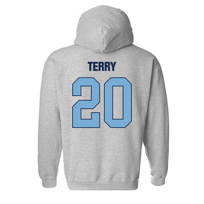 UNC - NCAA Baseball : AJ Terry - Sports Shersey Hooded Sweatshirt-1
