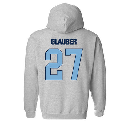 UNC - NCAA Baseball : Caden Glauber - Sports Shersey Hooded Sweatshirt-1