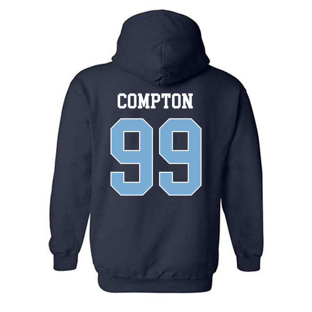 UNC - NCAA Softball : Carly Compton - Sports Shersey Hooded Sweatshirt-1