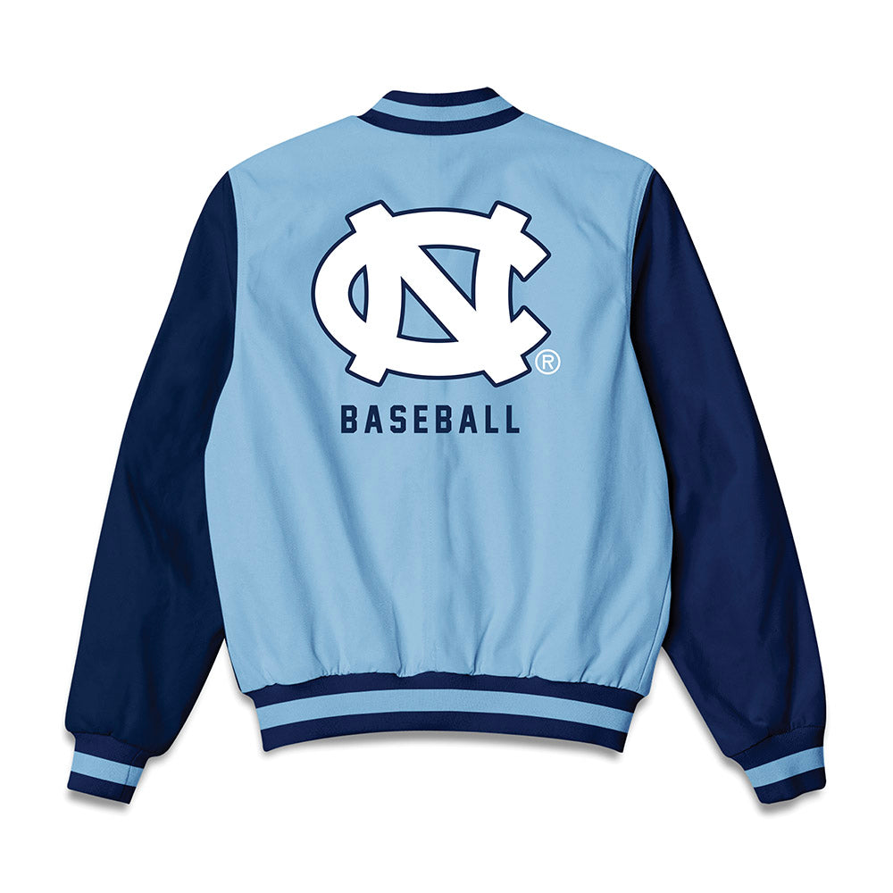 UNC - NCAA Baseball : Owen Hull - Bomber Jacket-1