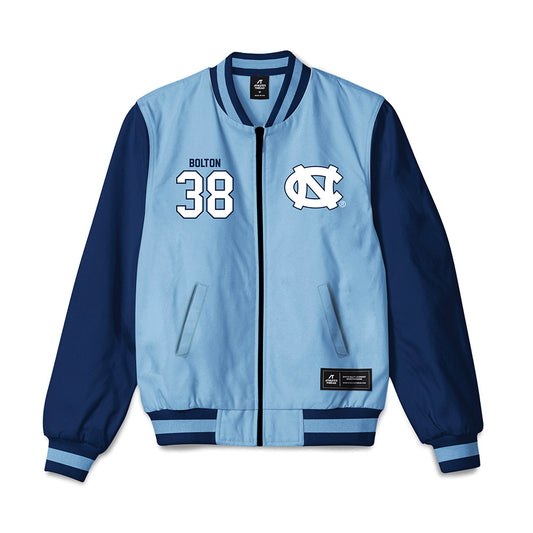 UNC - NCAA Baseball : Cale Bolton - Bomber Jacket-0