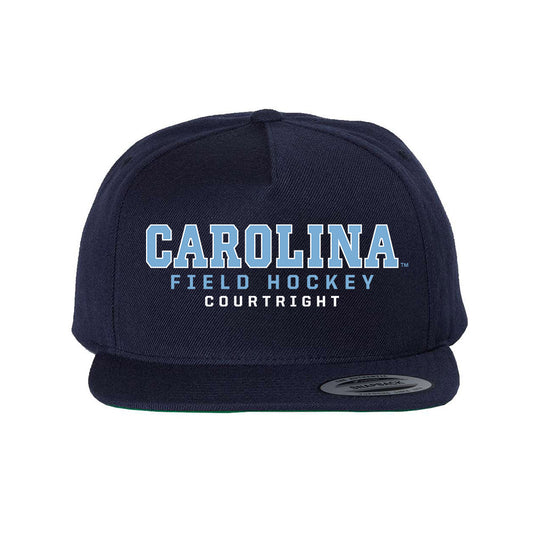 UNC - NCAA Women's Field Hockey : Coco Courtright - Snapback Hat-0