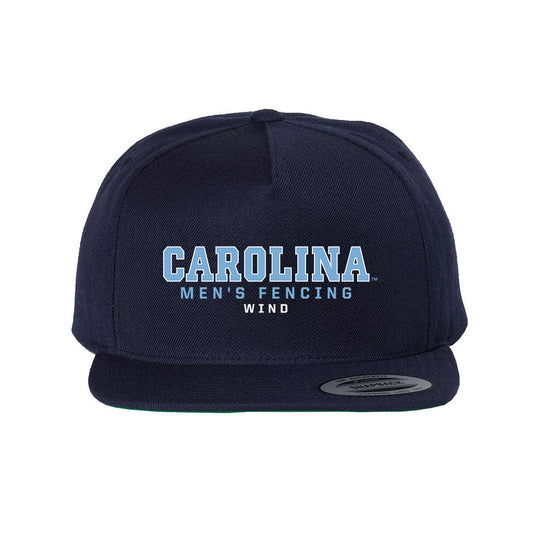 UNC - NCAA Men's Fencing : Nicky Wind - Snapback Hat