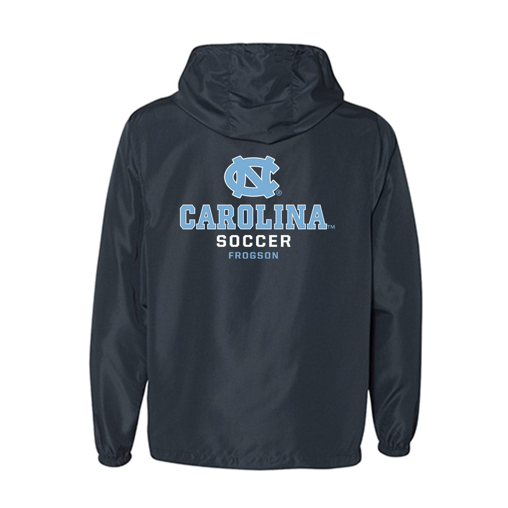 UNC - NCAA Men's Soccer : Callum Frogson - Windbreaker-1
