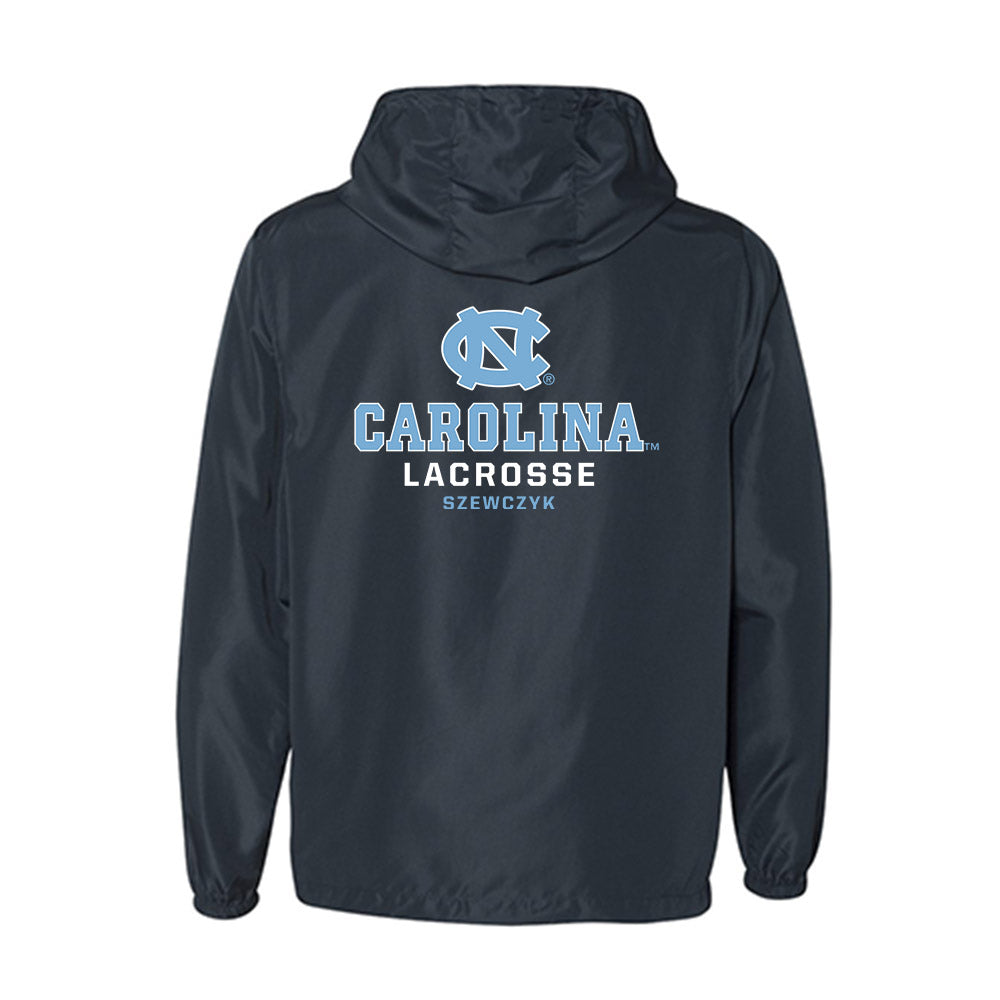 UNC - NCAA Men's Lacrosse : Mason Szewczyk - Windbreaker-1