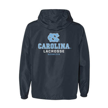 UNC - NCAA Men's Lacrosse : Mason Szewczyk - Windbreaker-1