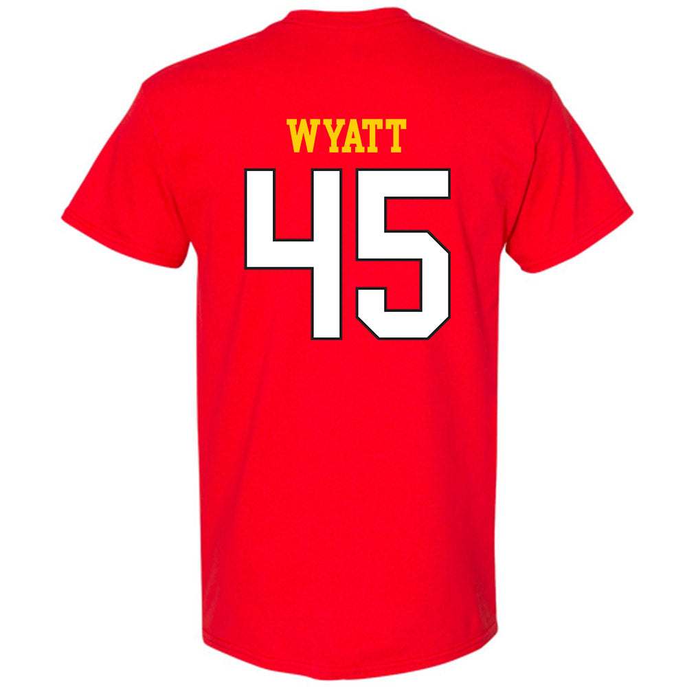 Maryland - NCAA Football : Kellan Wyatt - T-Shirt