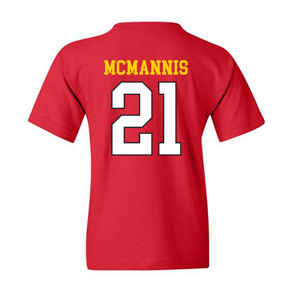 Maryland - NCAA Baseball : Joey McMannis - Classic Shersey Youth T-Shirt-1