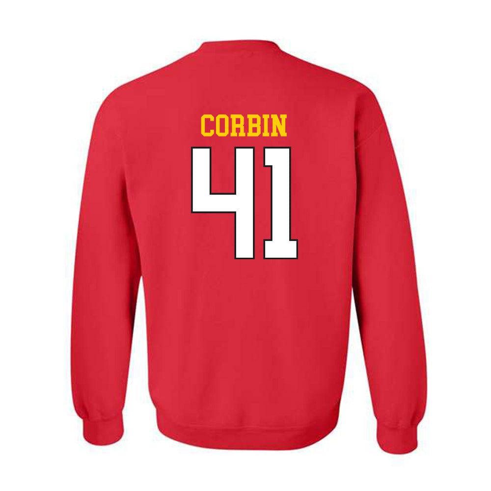 Maryland - NCAA Baseball : Parker Corbin - Classic Shersey Crewneck Sweatshirt-1