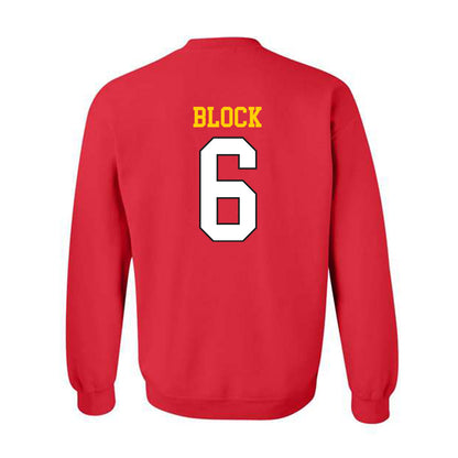 Maryland - NCAA Women's Lacrosse : Keeley Block - Classic Shersey Crewneck Sweatshirt-1