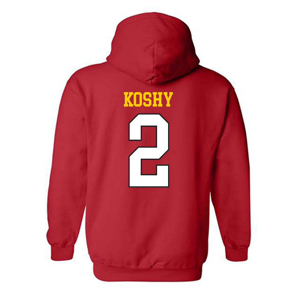 Maryland - NCAA Baseball : Andrew Koshy - Classic Shersey Hooded Sweatshirt-1