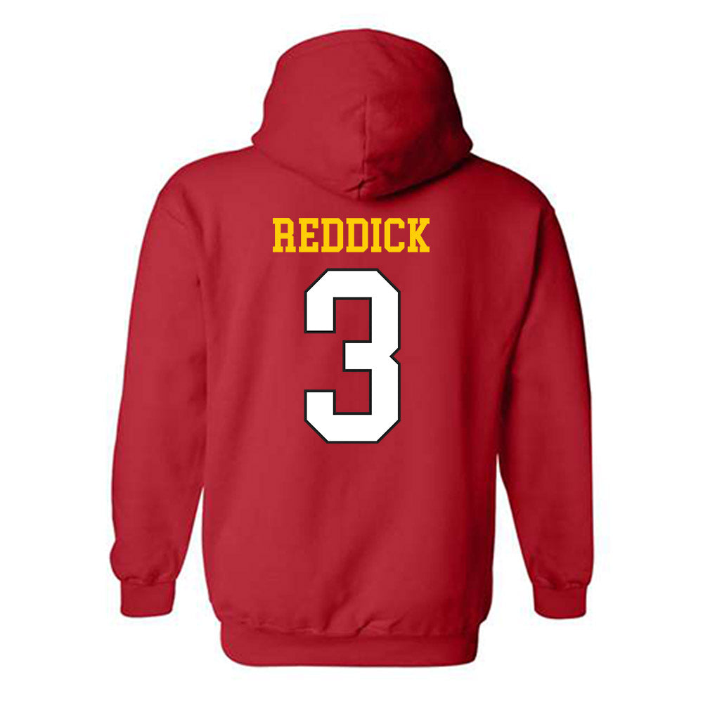 Maryland - NCAA Football : Trey Reddick - Classic Shersey Hooded Sweatshirt-1
