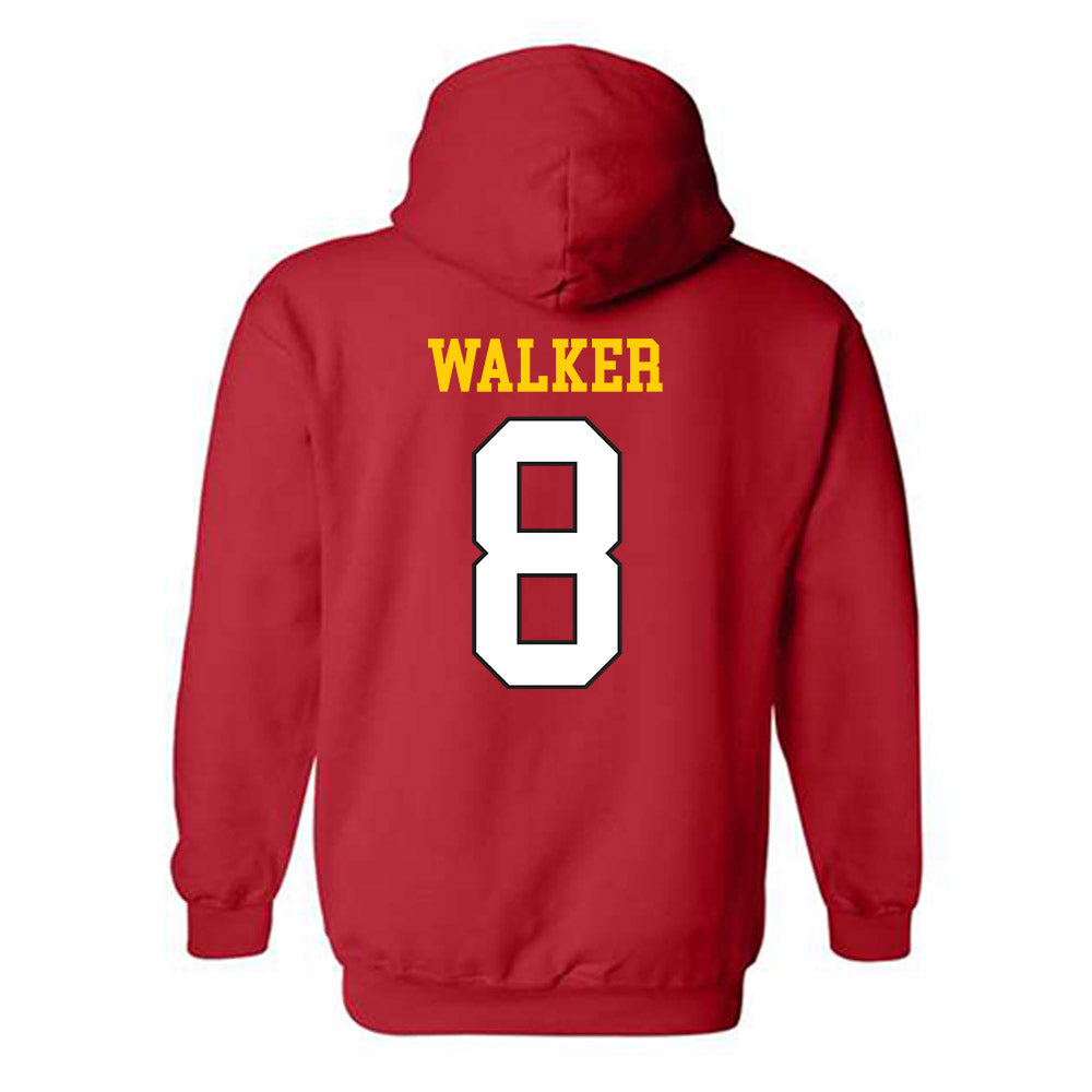 Maryland - NCAA Women's Basketball : Kyndal Walker - Classic Shersey Hooded Sweatshirt-1