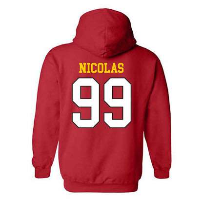 Maryland - NCAA Football : Dimitry Nicolas - Hooded Sweatshirt