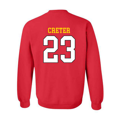 Maryland - NCAA Men's Lacrosse : Sean Creter - Classic Shersey Crewneck Sweatshirt-1