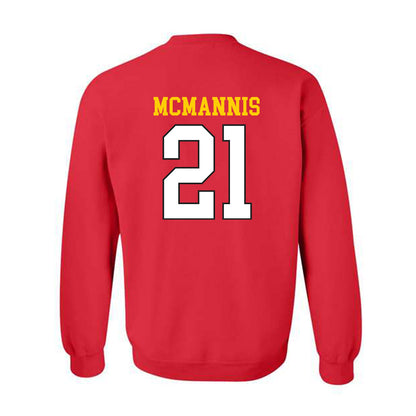 Maryland - NCAA Baseball : Joey McMannis - Classic Shersey Crewneck Sweatshirt-1