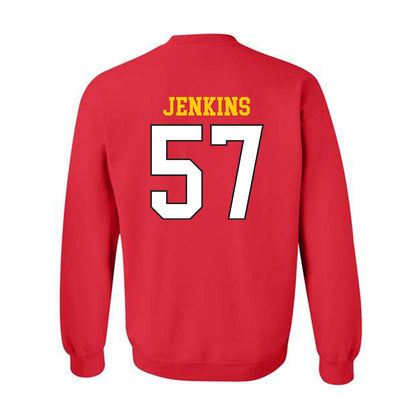 Maryland - NCAA Football : Bryce Jenkins - Classic Shersey Crewneck Sweatshirt-1