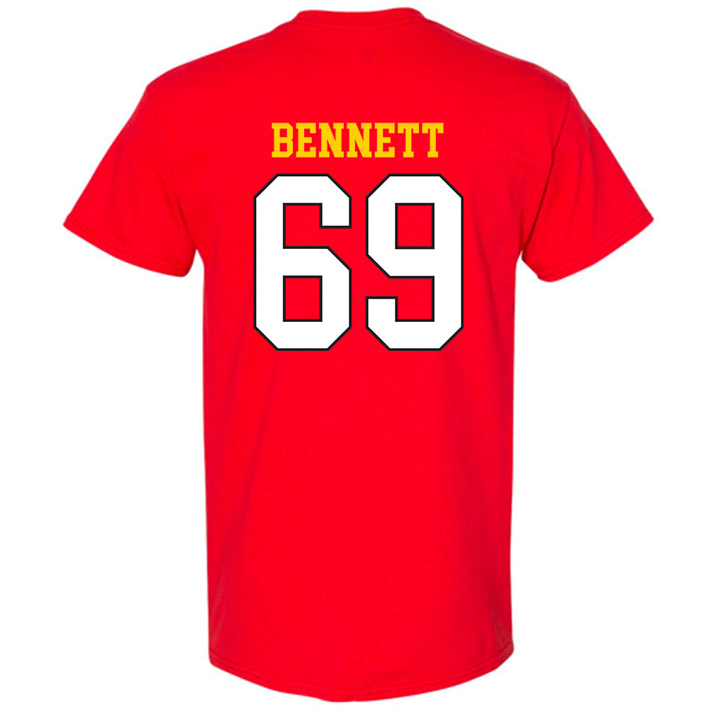 Maryland - NCAA Football : Logan Bennett - T-Shirt