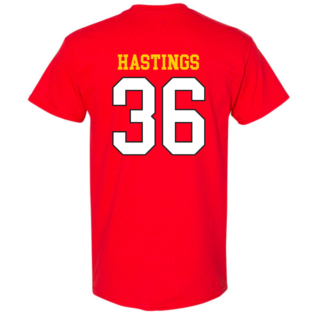 Maryland - NCAA Baseball : Logan Hastings - Classic Shersey T-Shirt-1