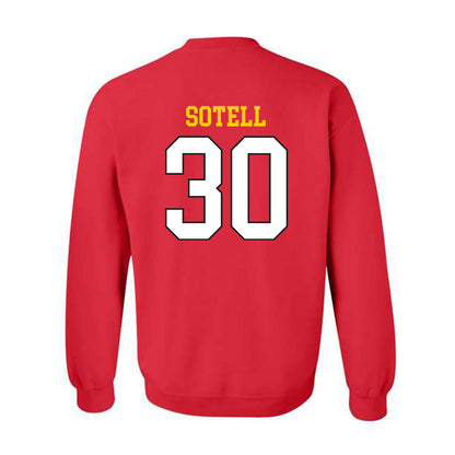 Maryland - NCAA Men's Basketball : Lukas Sotell - Classic Shersey Crewneck Sweatshirt-1