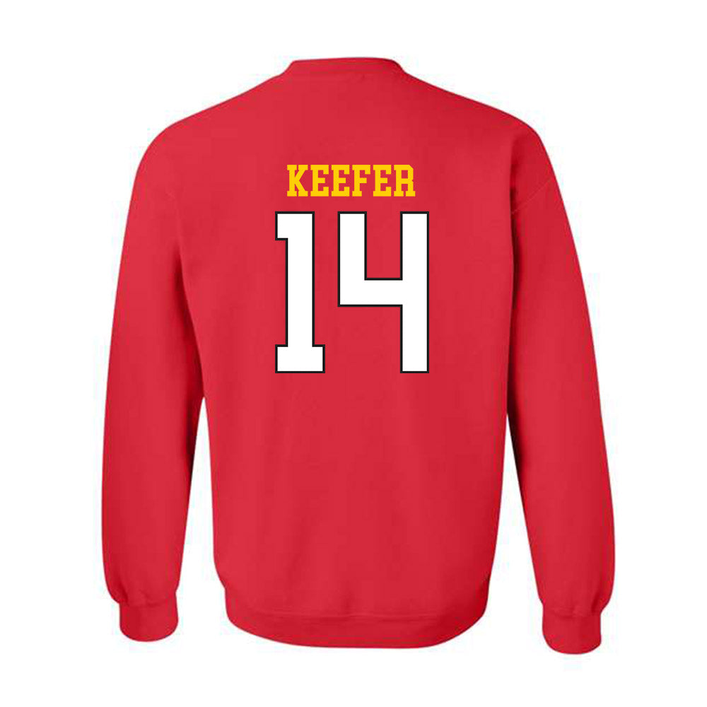 Maryland - NCAA Baseball : Luke Keefer - Classic Shersey Crewneck Sweatshirt-1