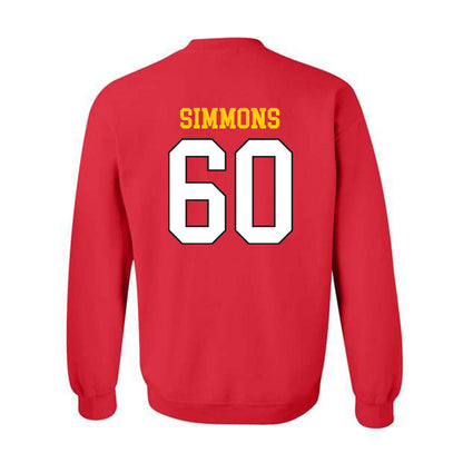 Maryland - NCAA Football : Joshua Simmons - Crewneck Sweatshirt